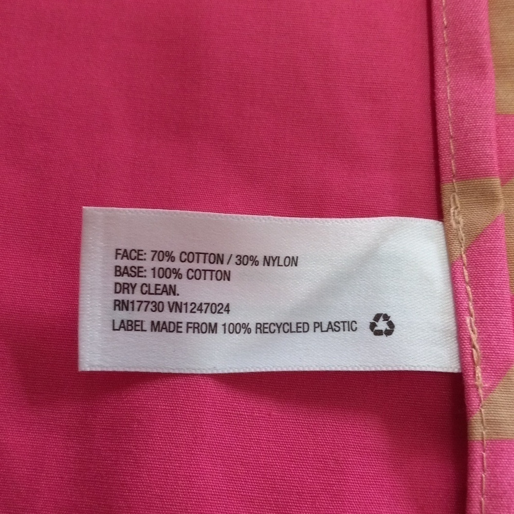 Isaac Mizrahi Target 20th Anniversary Collection Pink & Tan Houndstooth Trench - Picture 11 of 16